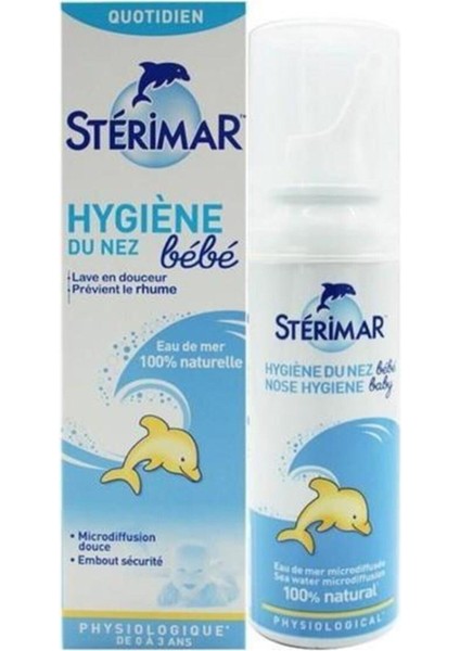 Baby Doğal Deniz Suyu Burun Spreyi 100 ml