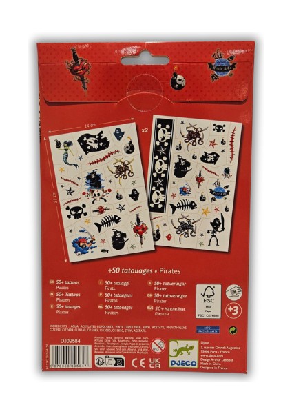 Dövme - Pirates modelleri