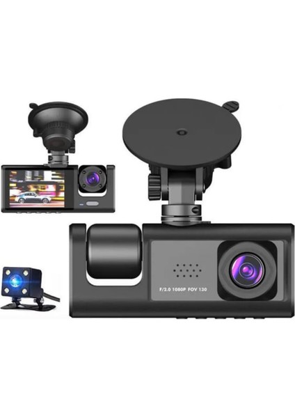 Blic Blm-86 Full Hd 1080P Wifi Araç Içi Kamera Gece Görüşlü G-Sensörlü