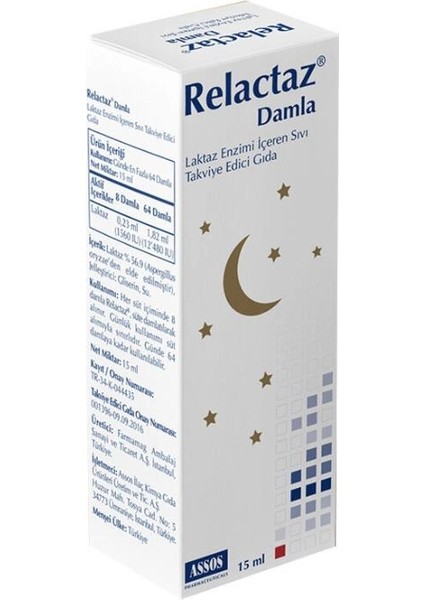Relactaz Damla 15 ml