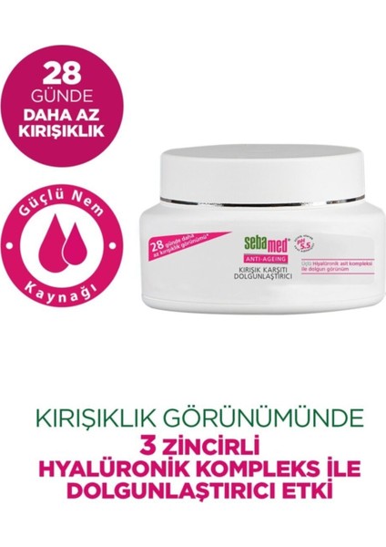 Kırışıklık Karşıtı Dolgunlaştırıcı Yüz Kremi 50 ml modelleri