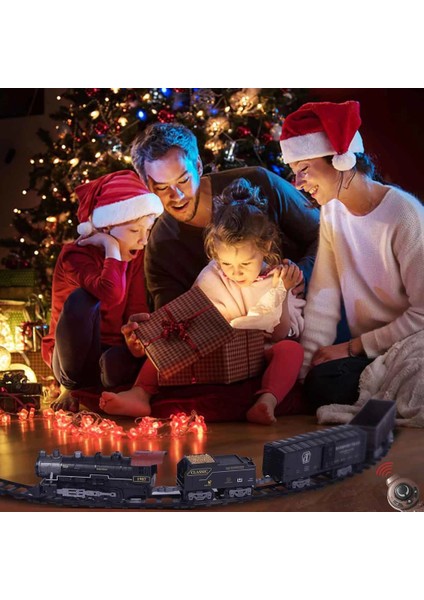 Nessiworld Classic Steam Kumandalı 2,4 Ghz Pilli Tren Seti 30 Parça 1613G modelleri