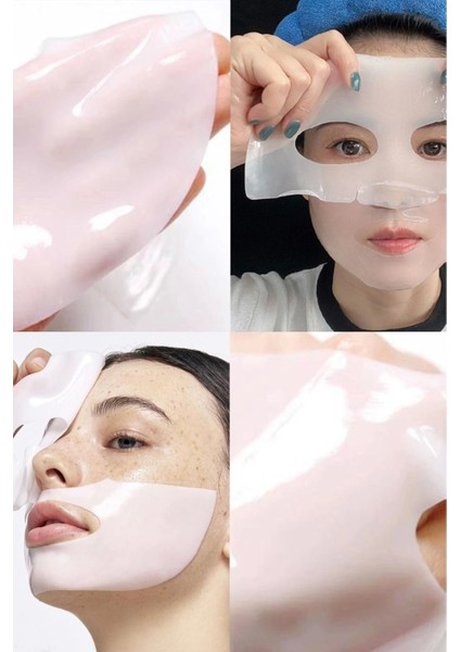 Bio Collagen Real Deep Şeffaflaşan Cilt Maskesi – Nemlendiren, Gözenek Küçülten ve Onarıcı Yüz Maskesi