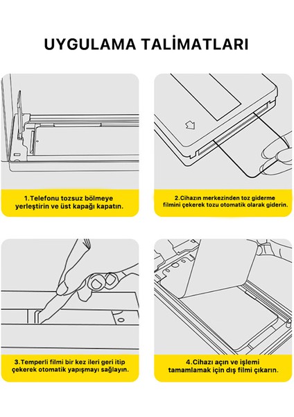 Apple iPhone 13 3D Oliv Hd Temperli Cam Ekran Koruyucu + Kolay Uygulama Aparatı fırsatları