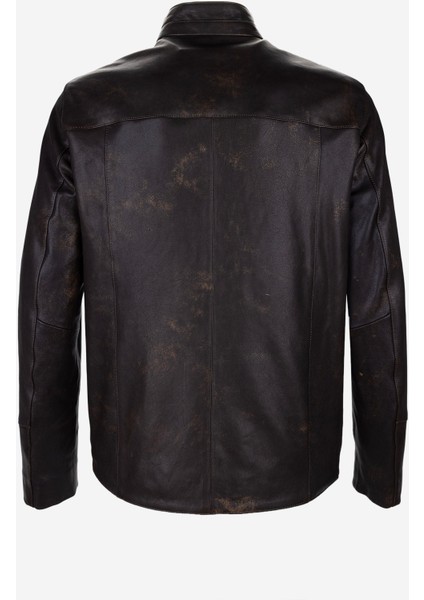 Erkek Hakiki Deri Viski Eskitme Deri Mont 1000 033 Erk Derımont Y25 Vıskı Eskıtme fırsatları