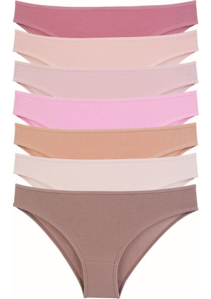 Kadın Külot 7 Li Paket Likralı Taş