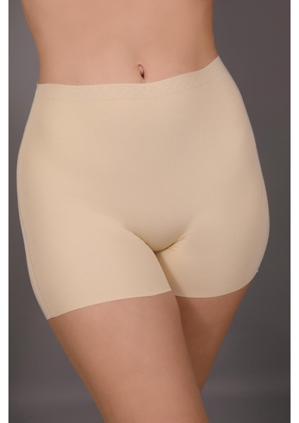 Kaymaz Bel Lazer Şort C19205 Ten indirimleri