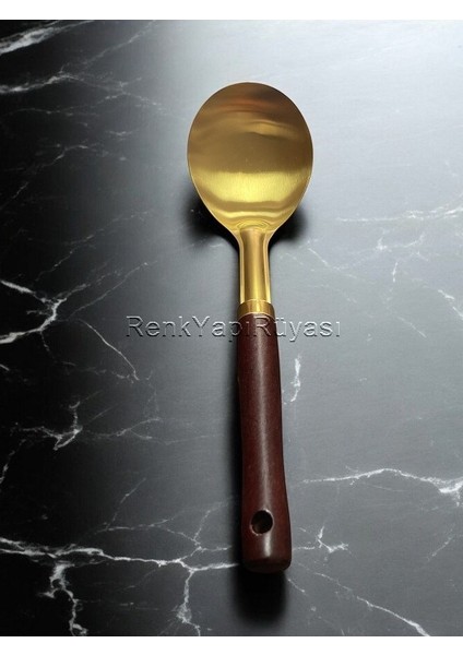Gold Kepçe, Büyük Boy Kepçe ve Kepçe Seti, Pişirme ve Sunum Için, Kepçe, Spatul, Spatüla, Kevgir Kepçe , Çorba Kepçesi fiyatları