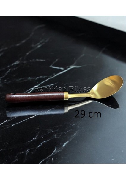 Gold Kepçe, Büyük Boy Kepçe ve Kepçe Seti, Pişirme ve Sunum Için, Kepçe, Spatul, Spatüla, Kevgir Kepçe , Çorba Kepçesi modelleri