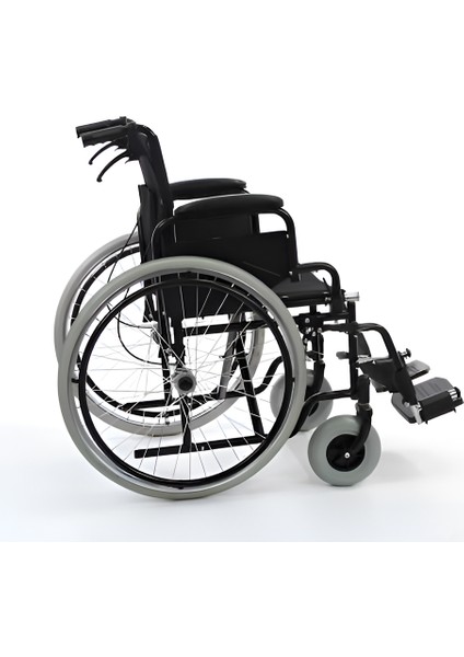 Wollex Manuel Tekerlekli Sandalye | Farklı Oturma Genişlikleri ve Refakatçi Frenli WG-M313 fırsatları