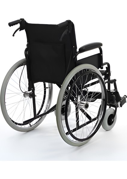 Wollex Manuel Tekerlekli Sandalye | Farklı Oturma Genişlikleri ve Refakatçi Frenli WG-M313 indirimleri