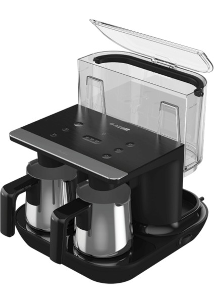 Tkm 9961 S Telve Siyah Ikili Türk Kahve Makinesi modelleri