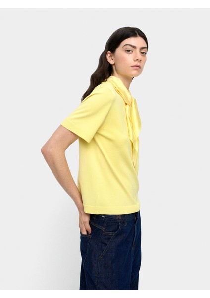 Boyun Bağlı Örme Süveter modelleri