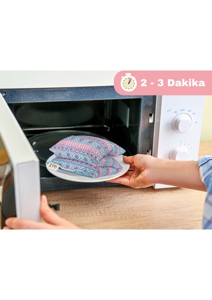 Lavanta Kokulu Mikrodalgada Isıtılabilir Buğday Torbası - Konfor ve Stress Için Doğal Sıcak ve Soğuk Terapi - 100% Pamuk [lavander Scented Microwavable Wheatbag] modelleri