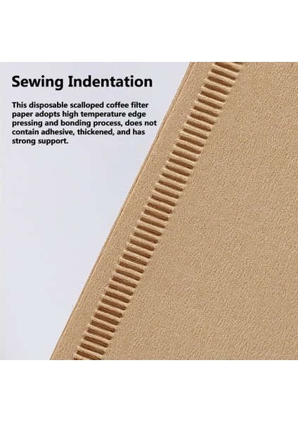 Vcw Filtre Kahve Kağıdı No: 4 80'li 1 Paket 80 Adet (Doğal Kahverengi) VCW modelleri