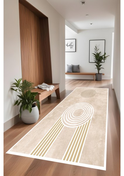 Bohem Bej Halı - Dijital Yıkanabilir Kaymaz Taban Leke Tutmaz Salon Halısı Mutfak Halısı ve Yolluk fiyatları