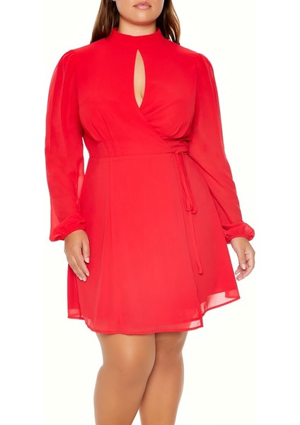 Plus Size Şifon Elbise fırsatları