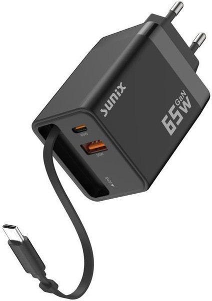 65W Gan Teknoloji Hızlı Şarj Cihazı S-160