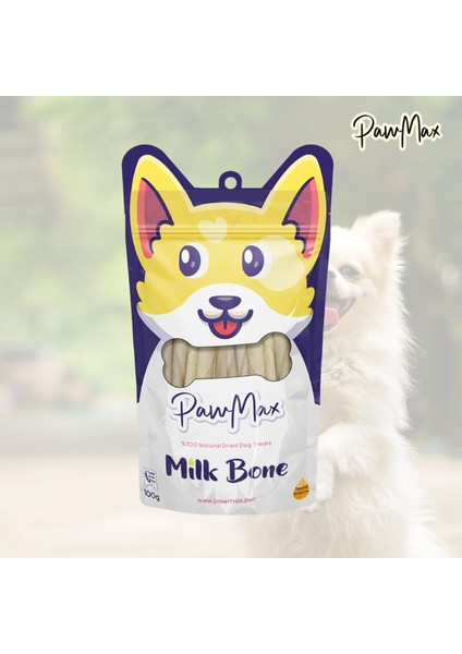 Köpek Çiğneme Çubuğu Beyaz Burgu – Pawmax 100 g