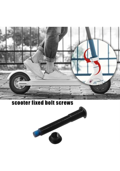 5pc Katlanır Pothook Menteşe Cıvatası Onarımı Sertleştirilmiş Çelik Kilit M365 /M365 Pro Için Sabit Vida Kancası (Yurt Dışından) modelleri