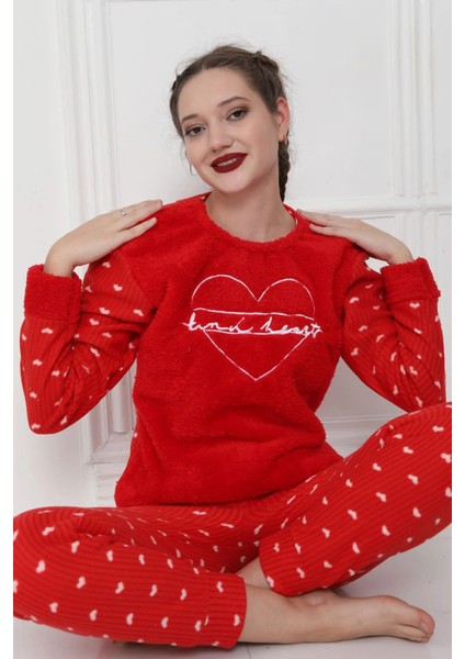 Kadın Peluş Pijama Takımı fiyatları