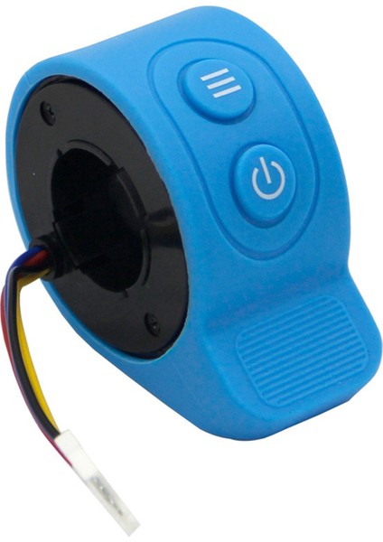 Hx X6 X7 Tetikleyici Hızlandırıcı Parmak Başparmak Gaz Kelepleme Hız Kontrol Anahtarı, Mavi Elektrikli Scooter Hızlandırıcı (Yurt Dışından)