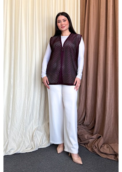 Kadın Dantel Kısa Yelek 260 fırsatları