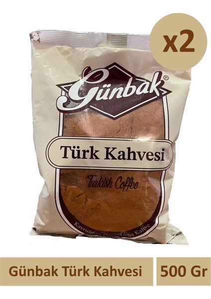 Türk Kahvesi 500GR x 2 Adet