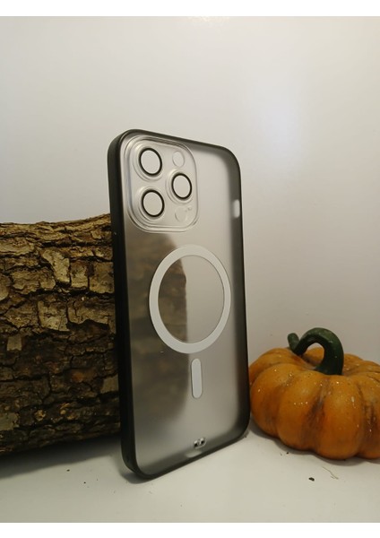 Iphone 14 Pro Max Telefon Kılıfı Magsafe Özellikli Lens Korumalı Grand Kapak