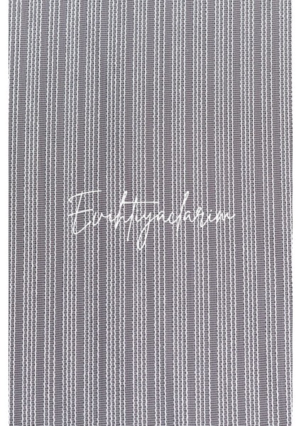 Sıralı Çelik Keten Salon ve Misafir Odalarına Uygun 1/2 Seyrek Pileli Ütü Istemeyen Tül Perde