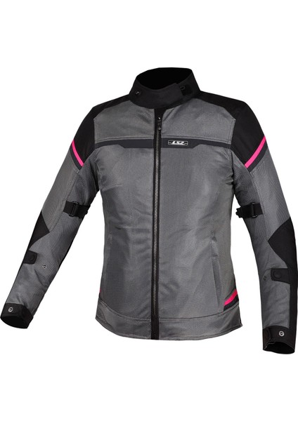 Riva Kadın Mont Gri-Pembe