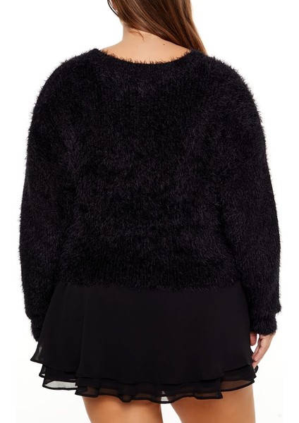 Plus Size Yumuşak Hırka modelleri