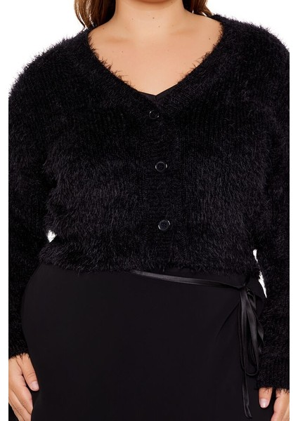 Plus Size Yumuşak Hırka indirimleri