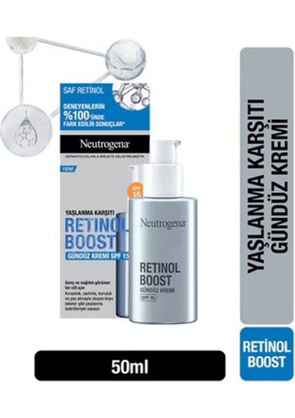 Retinol Boost Gündüz Kremi SPF15 50 ml