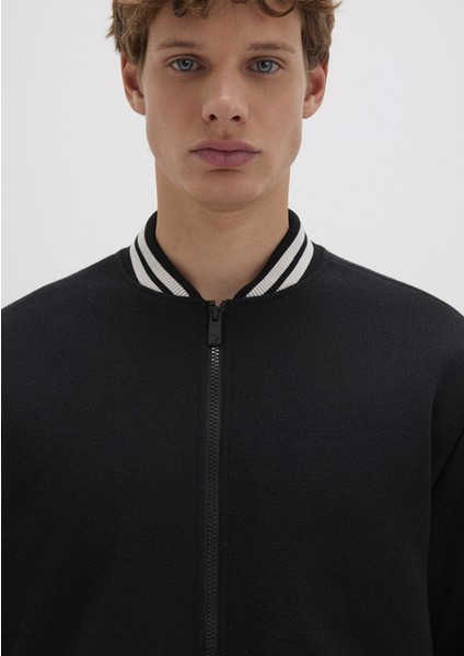 MV DNM Baskılı Bomber Ceket 0110214-71379