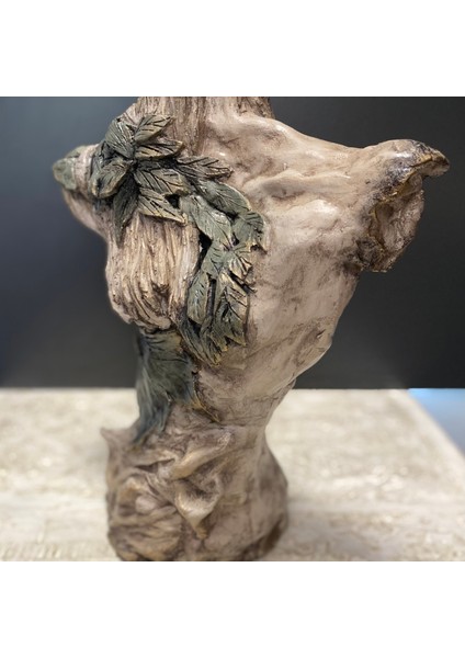 Çiçekli Kadın Tors Heykel modelleri