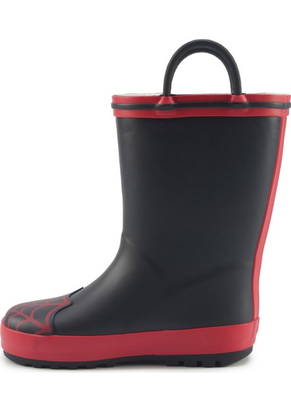 Spiderman MELS.P5PR Siyah Erkek Çocuk Yağmur Çizmesi modelleri