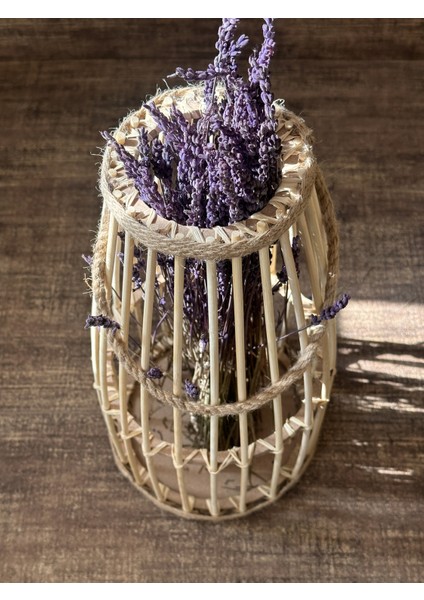 Bambu Çubuk Güğüm Model Halatlı Dekoratif Vazo 35 cm modelleri