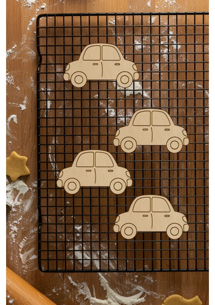 Araba Kurabiye Kalıbı, Hamur Şekillendirici, Bisküvi Kalıbı, Kolay Kesim Ucu fiyatları