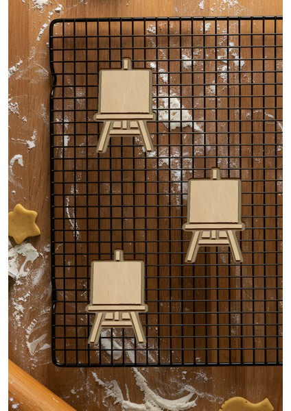 Tuval Kurabiye Kalıbı, Hamur Şekillendirici, Bisküvi Kalıbı, Kolay Kesim Ucu fiyatları