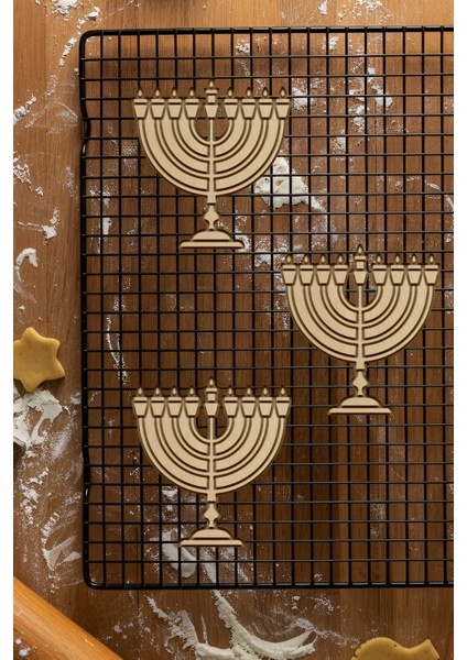 Şamdan Kurabiye Kalıbı, Hamur Şekillendirici, Bisküvi Kalıbı, Kolay Kesim Ucu fiyatları