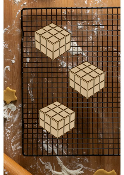 Küp Kurabiye Kalıbı, Hamur Şekillendirici, Bisküvi Kalıbı, Kolay Kesim Ucu fiyatları