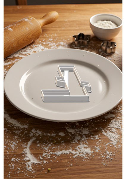 Litecoin Kurabiye Kalıbı, Hamur Şekillendirici, Bisküvi Kalıbı, Kolay Kesim Ucu modelleri