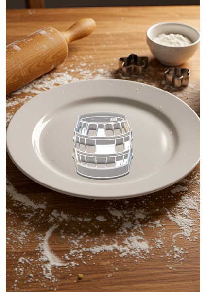 Donkey Kong Varili Makinesi Kurabiye Kalıbı, Hamur Şekillendirici, Bisküvi Kalıbı, Kolay Kesim Ucu modelleri