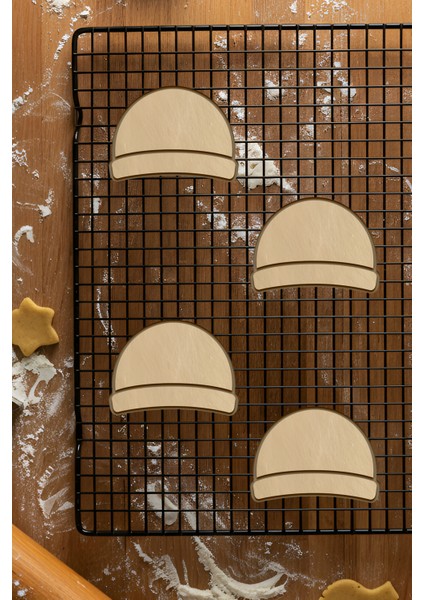 Bebek Şapkası Kurabiye Kalıbı, Hamur Şekillendirici, Bisküvi Kalıbı, Kolay Kesim Ucu fiyatları