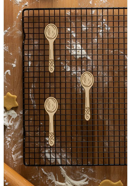 Kaşık Kurabiye Kalıbı, Hamur Şekillendirici, Bisküvi Kalıbı, Kolay Kesim Ucu fiyatları