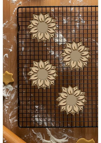 Çiçek Kurabiye Kalıbı, Hamur Şekillendirici, Bisküvi Kalıbı, Kolay Kesim Ucu fiyatları