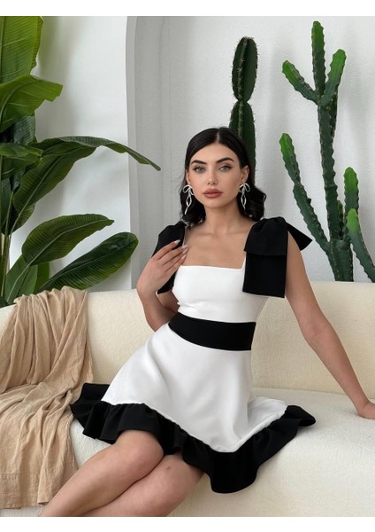 Miron Omuz Fiyonklu Elbise modelleri