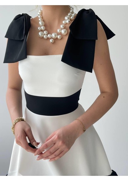 Miron Omuz Fiyonklu Elbise indirimleri