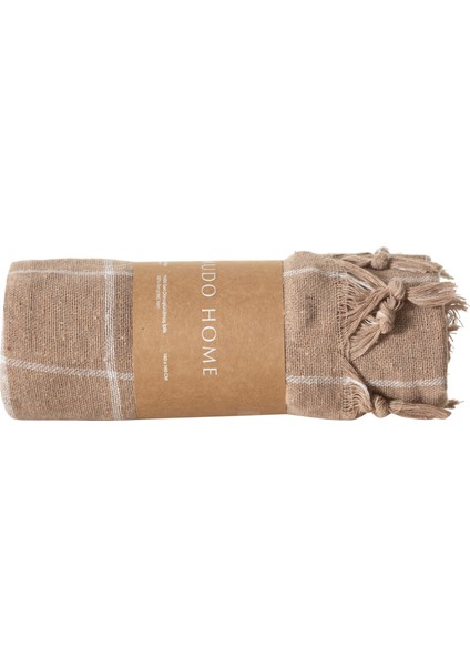 Mudo Concept Edwın Bej Çok Amaçlı Örtü 140X140